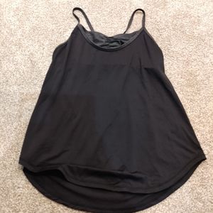 Zella Yoga Tank Top with Built in Sports Bra Sz Medium.